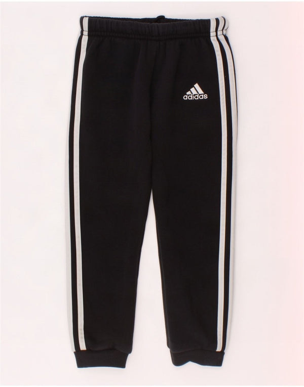 Adidas Baby Boys Joggers træningsdragt bukser 18-24 måneder sort bomuld