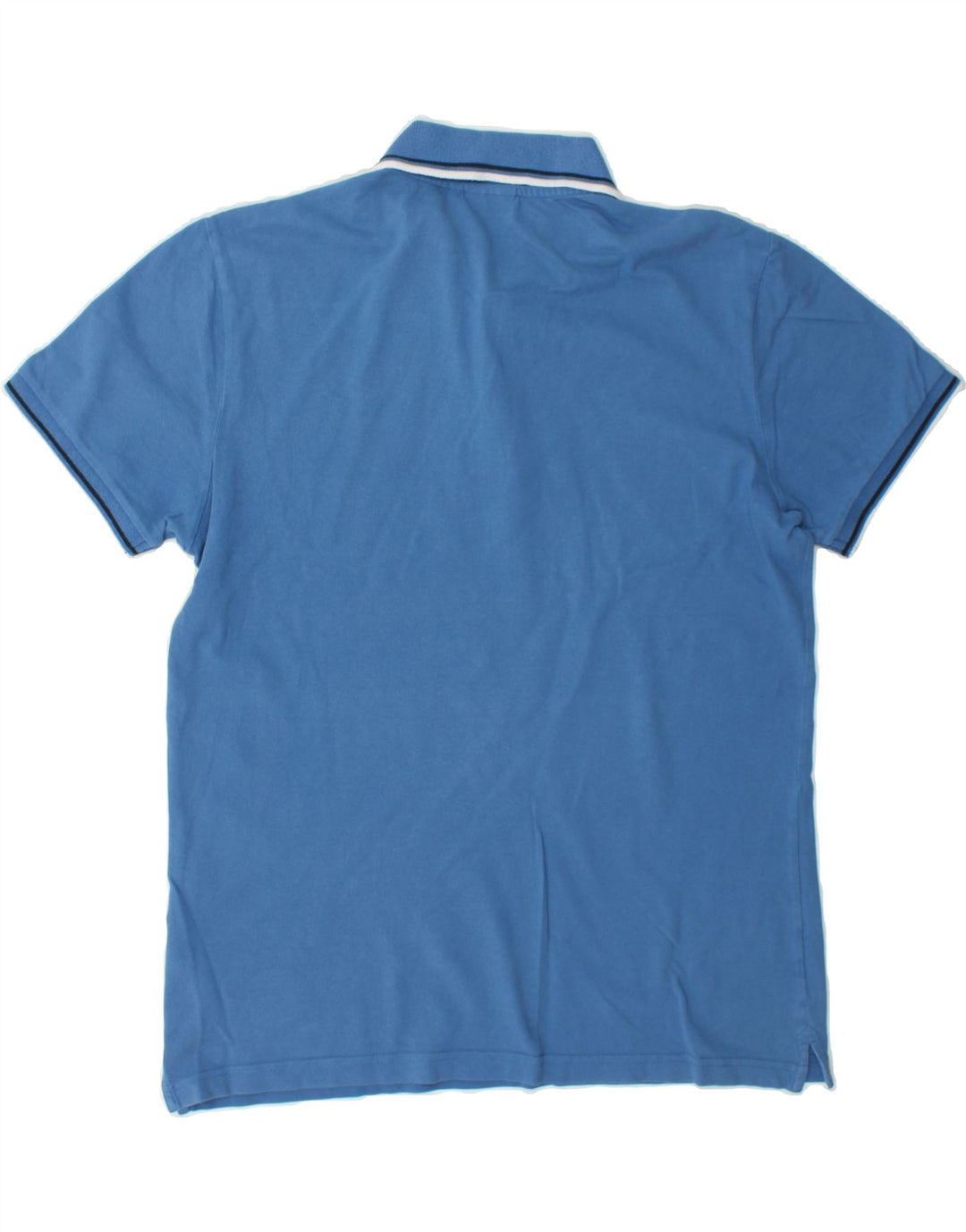 DIADORA Mens Polo Shirt XL Blue Cotton Vintage Diadora and Second-Hand Diadora from Messina Hembry 