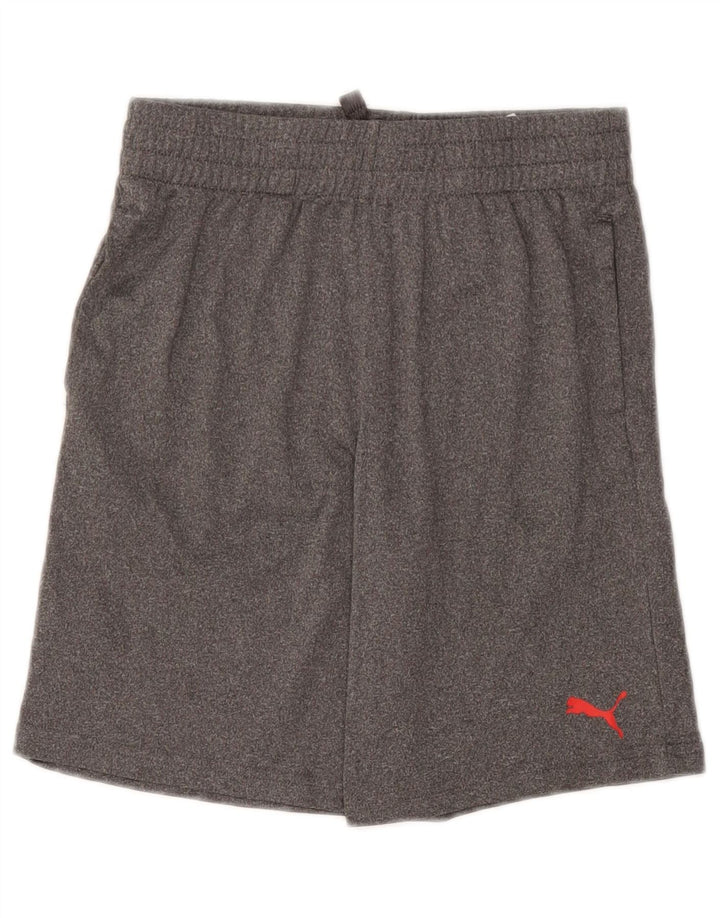 PUMA Sportshorts til drenge 10-11 år Medium Grå Polyester