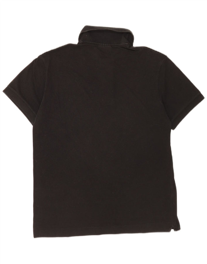 Lacoste herre poloskjorte str. 3 Lille sort bomuld