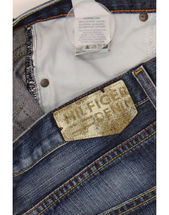 Tommy Hilfiger Dame Bootcut Jeans W29 L30 Blå Bomuld