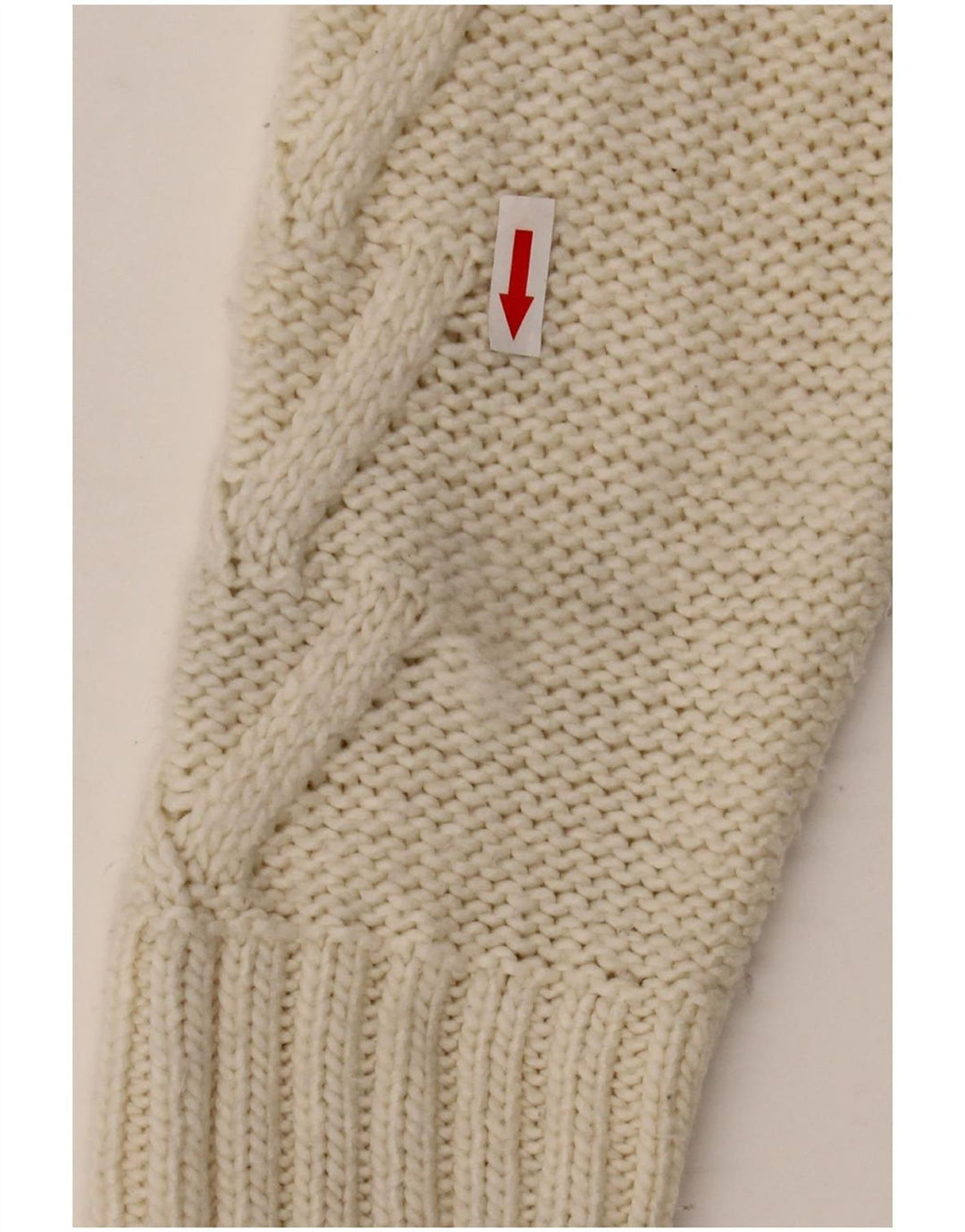 Marks & Spencer Dame Turtle Neck Jumper Sweater UK 16 Large Off White