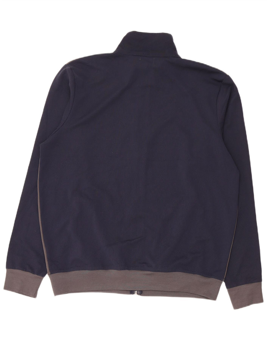 KAPPA Mens Tracksuit Top Jacket Large Navy Blue Colourblock Polyester