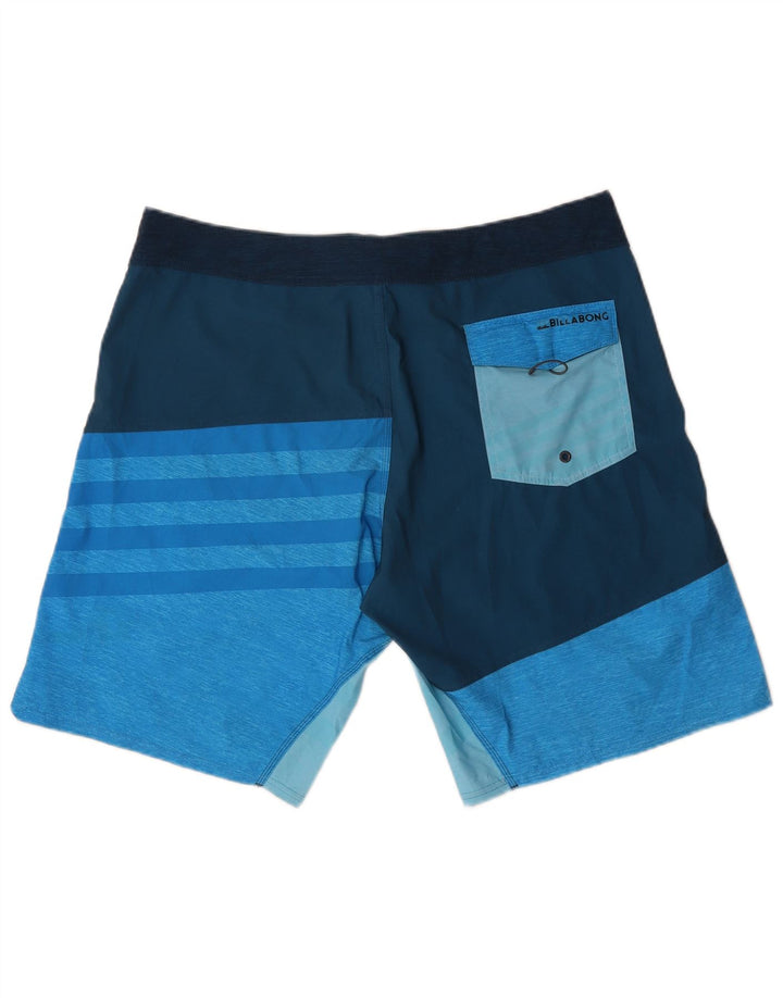 Billabong Badeshorts til mænd XL Blå Colourblock Polyester