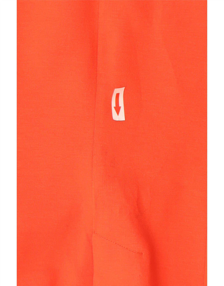 Zara Dame 1 Knap Blazer Jacket UK 6 XS Orange