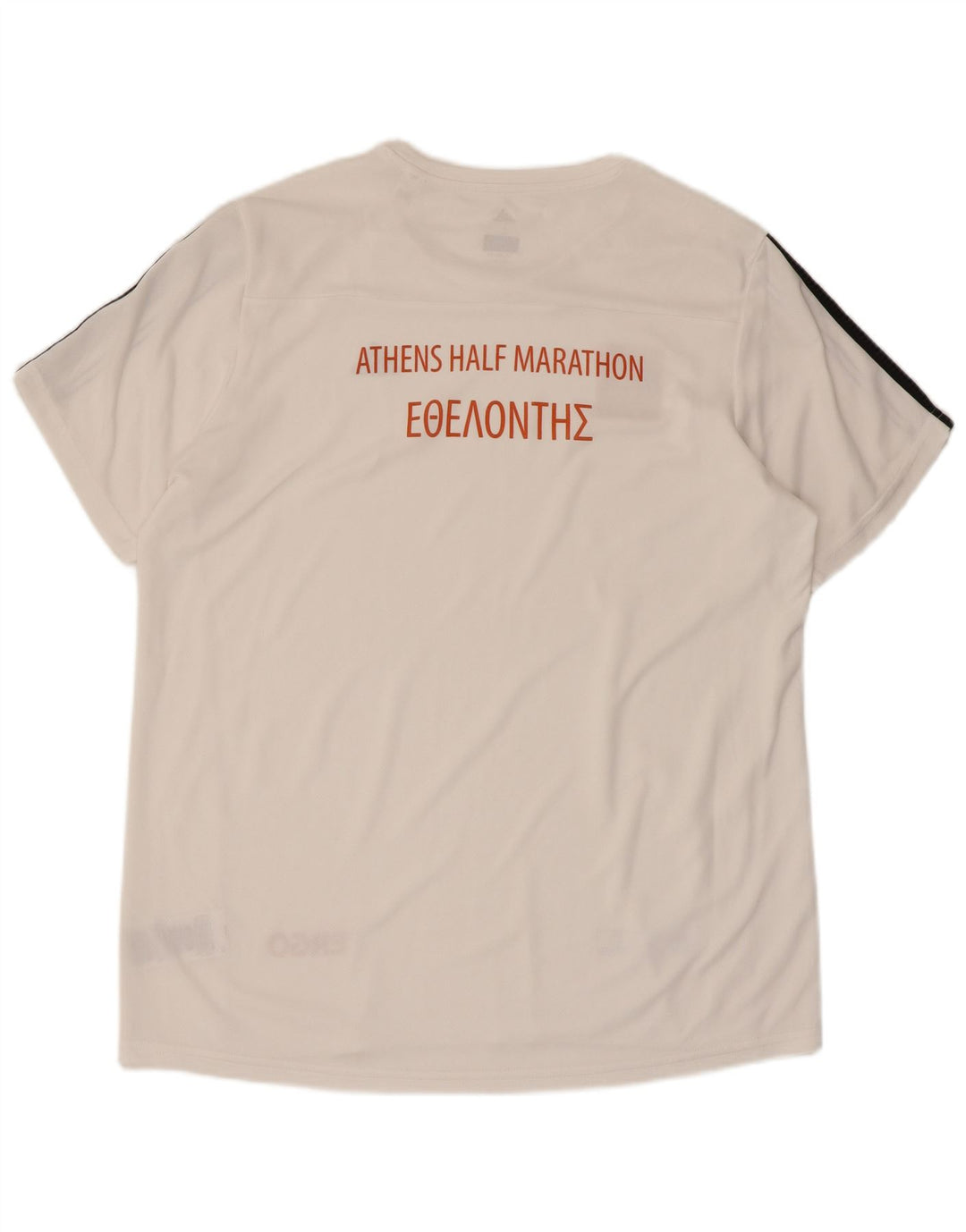 ADIDAS Mens Climalite Graphic T-Shirt Top Large White Polyester