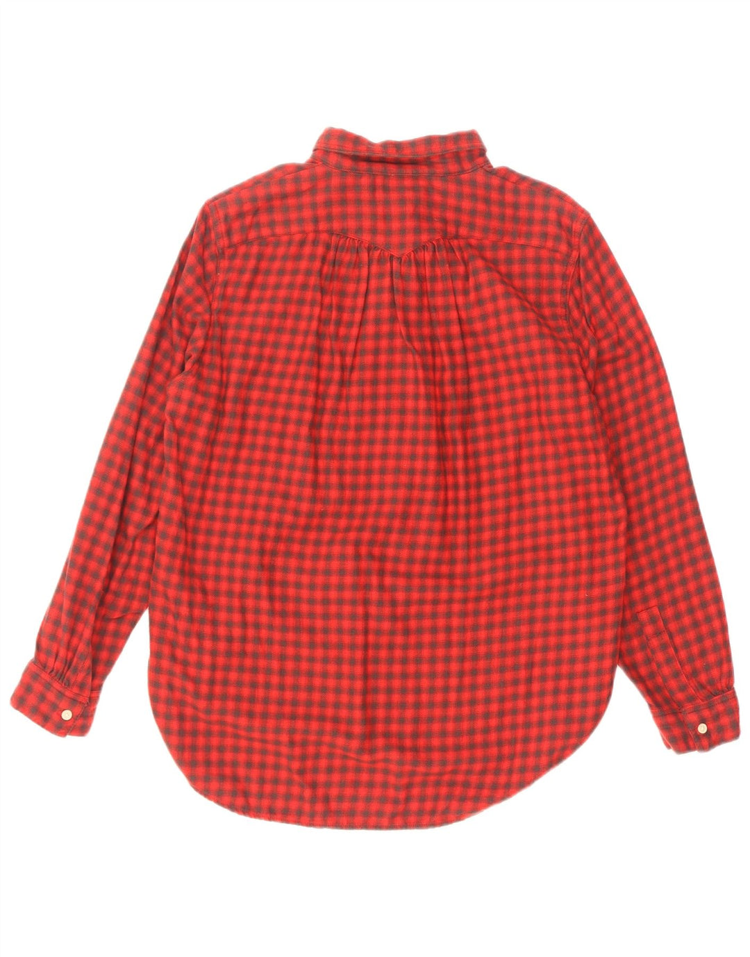 Levi's Dame Pullover Flanell Shirt UK 16 Large Red Gingham Cotton