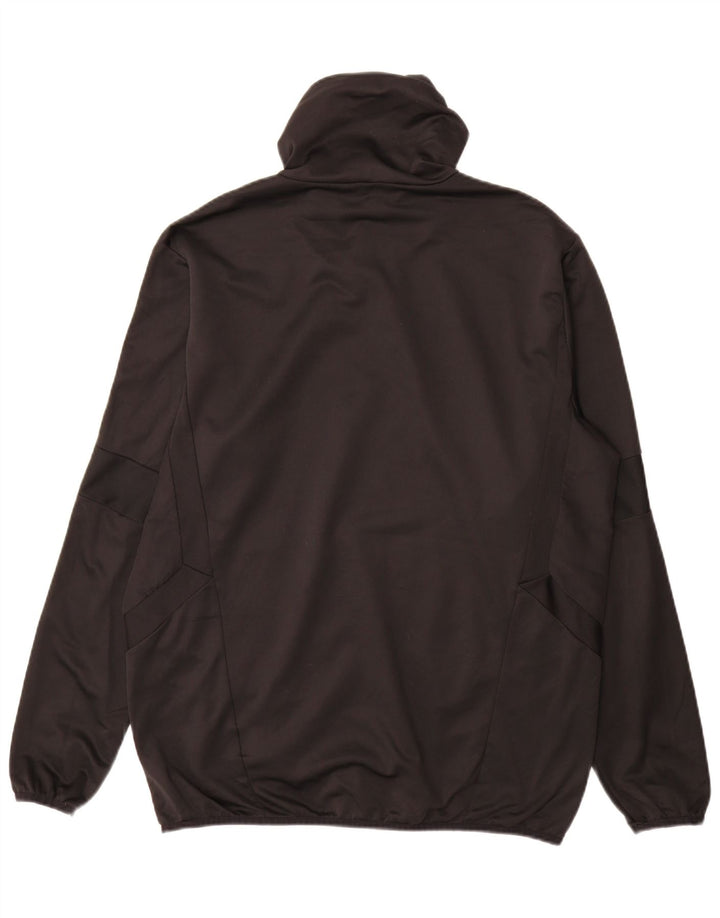 Adidas Herre Climawarm Roll Neck Top Langærmet Stor Sort Polyester