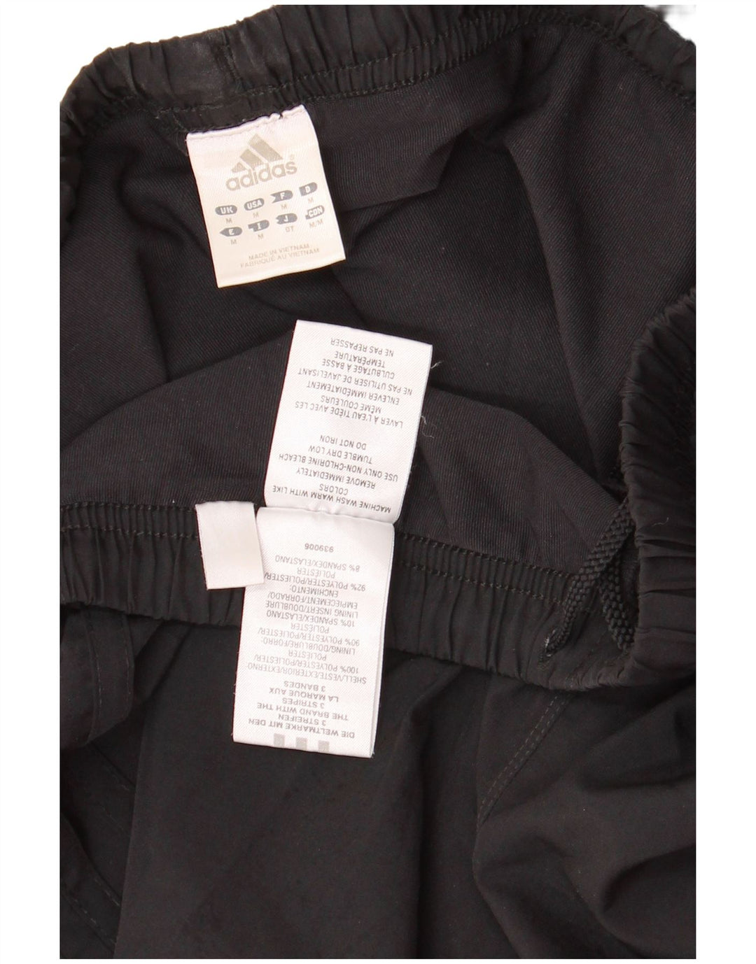 Adidas Sportsshorts til kvinder UK 12 Medium Sort Polyester