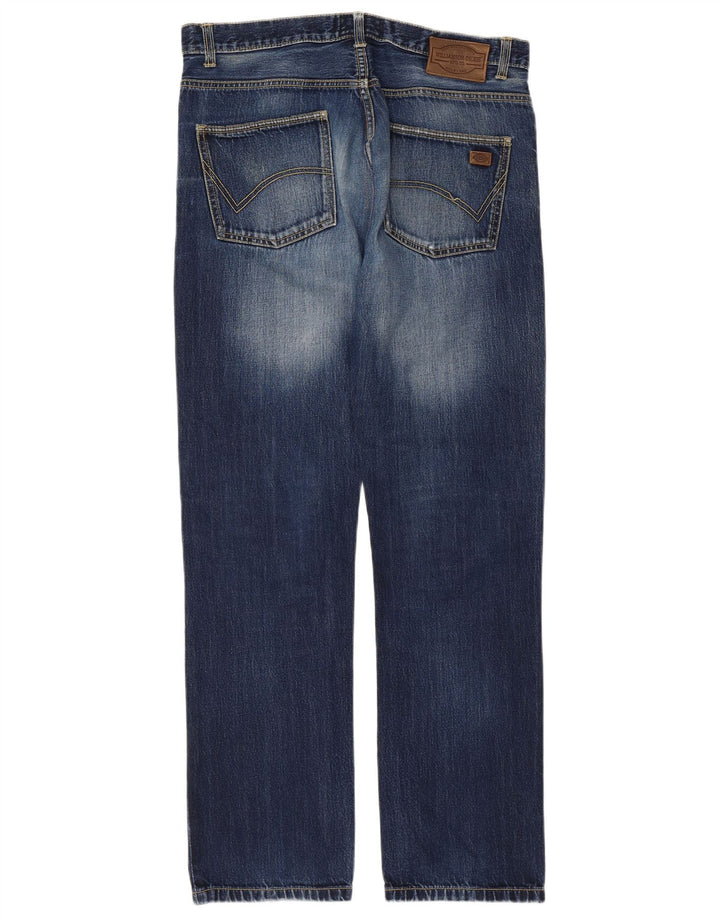 Dickies Straight Jeans til mænd W33 L34 blå bomuld
