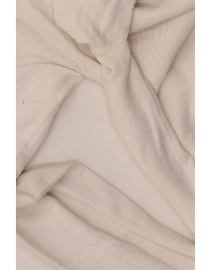 Zara Dame sweater med rund hals DK 14 Stor hvid viskose