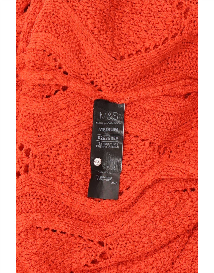 Marks & Spencer Dame sweater med rund hals DK 14 Medium Orange