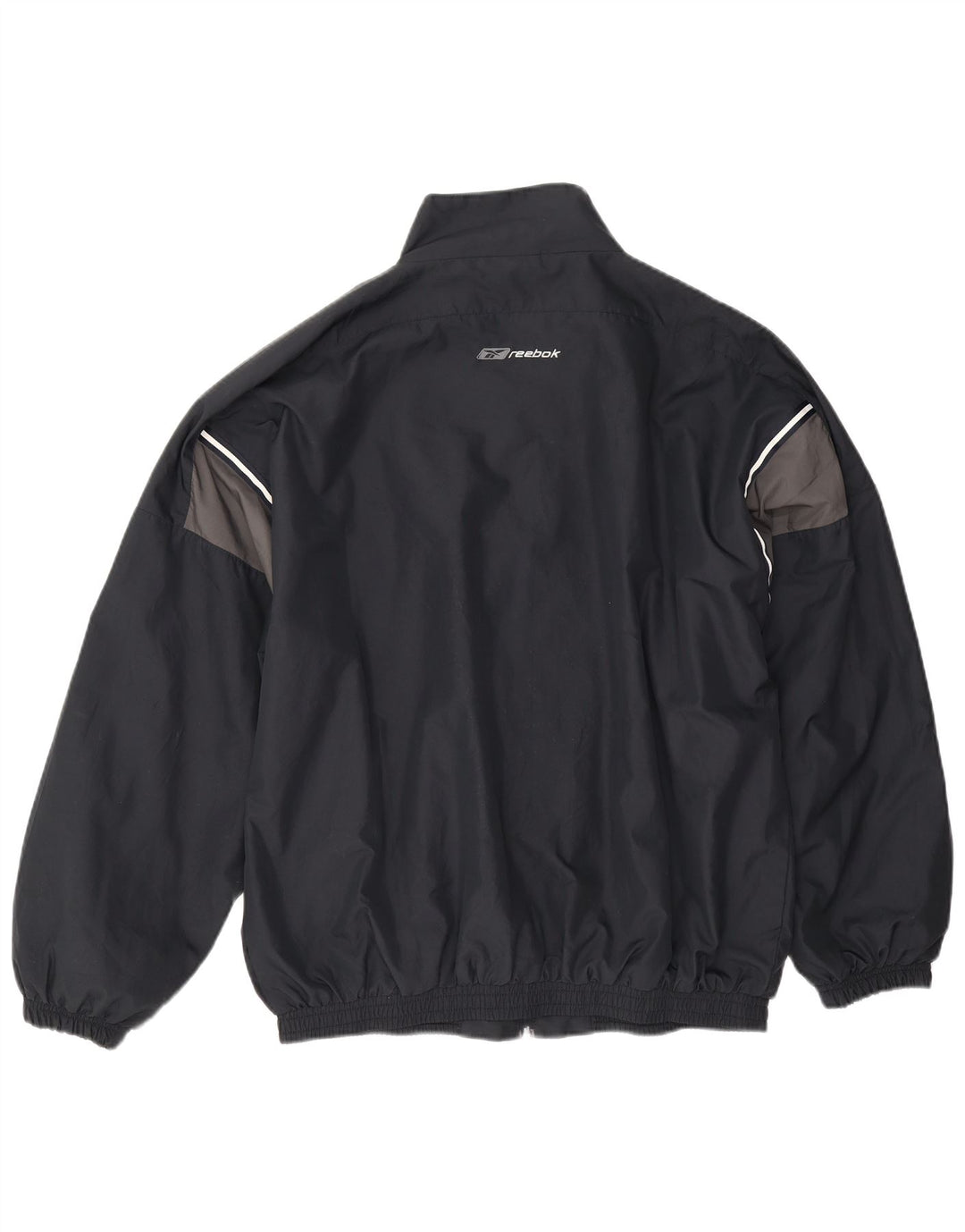 Reebok Herre Loose Fit træningsdragt Topjakke Medium Sort Colourblock