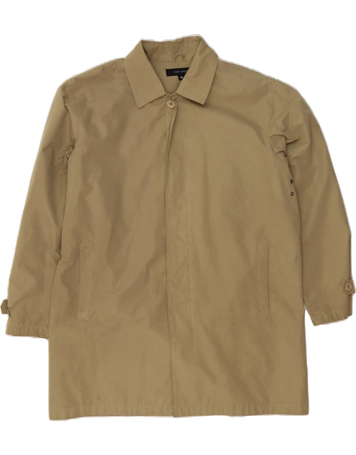 VINTAGE Mens Overcoat UK 38 Medium Beige Vintage Vintage and Second-Hand Vintage from Messina Hembry 
