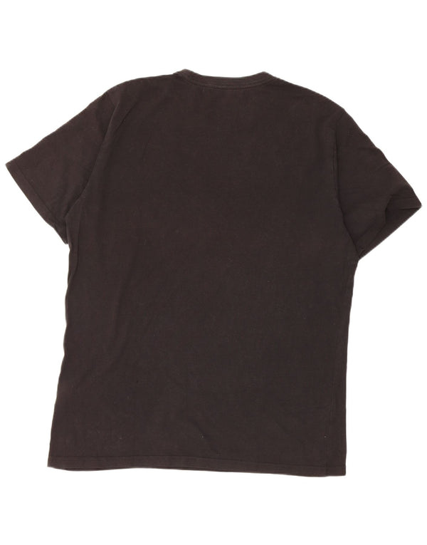 Carhartt Mens Graphic T-Shirt Top Large Black Cotton
