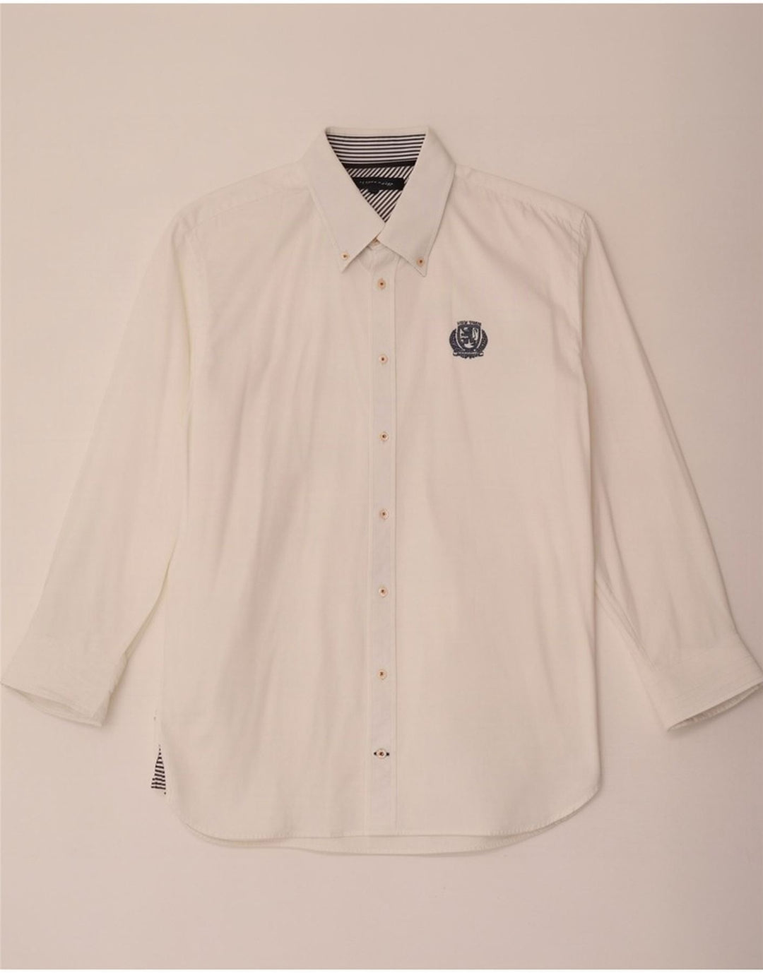 Tommy Hilfiger Herreskjorte Stor hvid bomuld