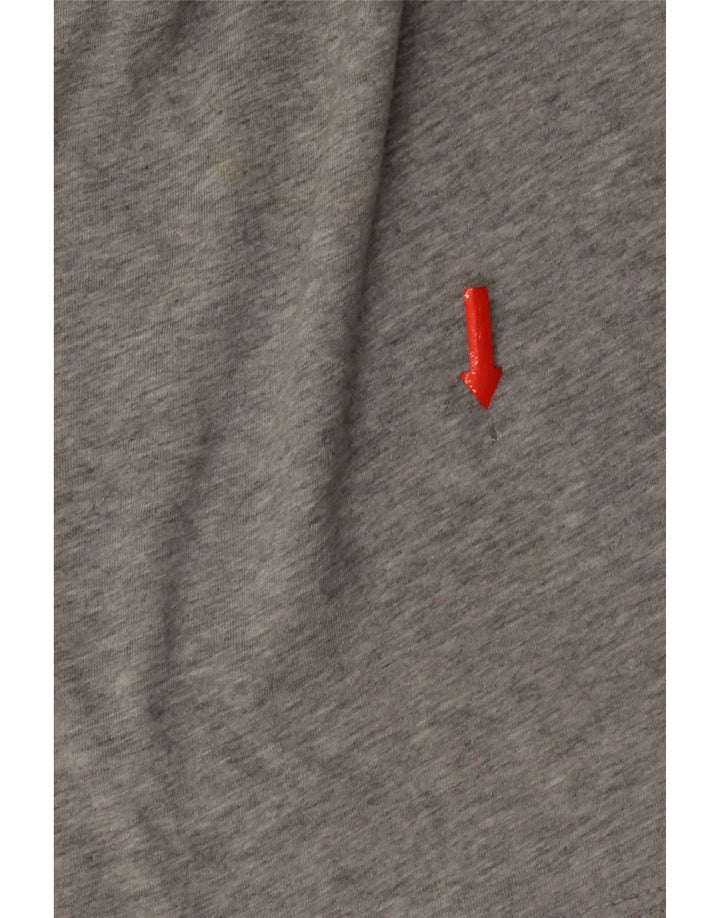 Quiksilver Herre Regular Fit grafisk T-shirt top mellemgrå bomuld