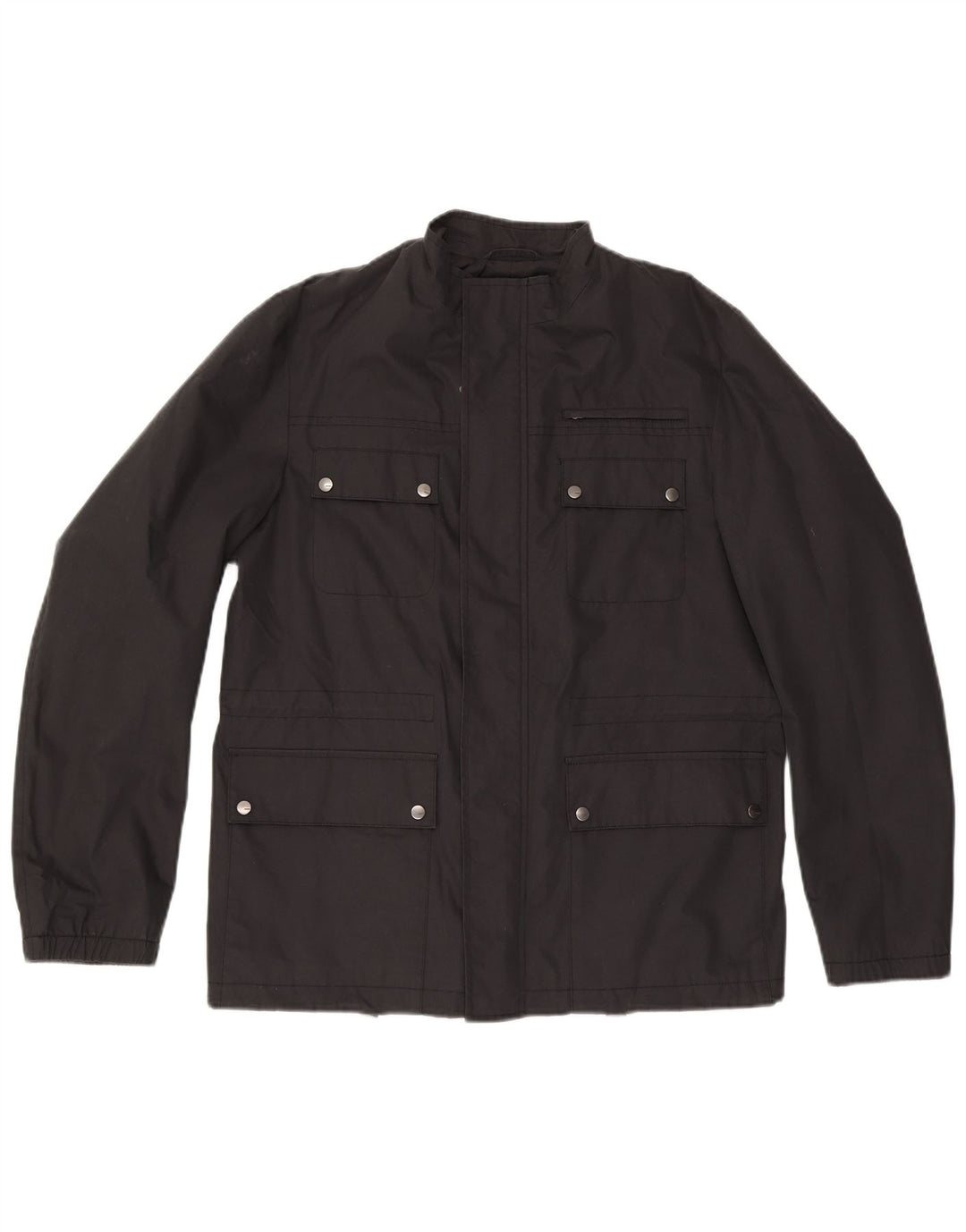 JOOP Mens Utility Jacket IT 50 Large Black Cotton