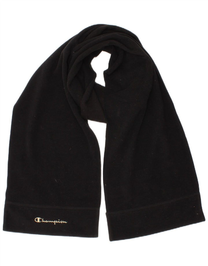 Champion Dame Fleece rektangel tørklæde One Size sort polyester