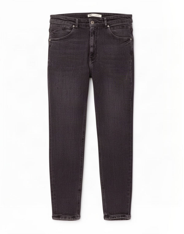Zara Herre Skinny Jeans EU 42 Large W32 L27 Grå