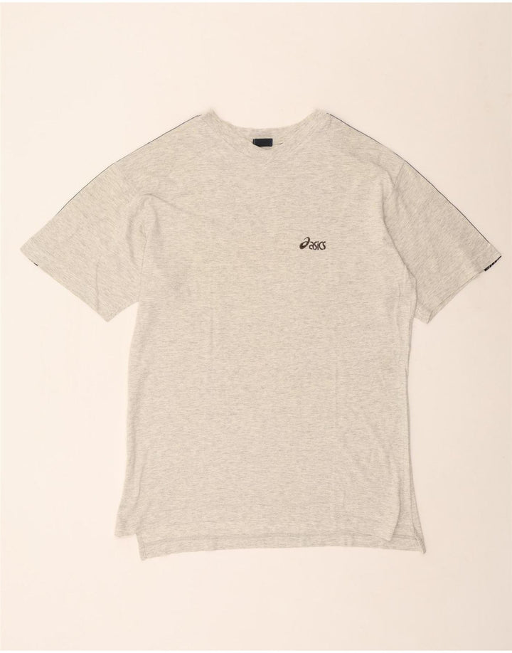Asics Herre Grafisk T-Shirt Top Stor Grå Flecked