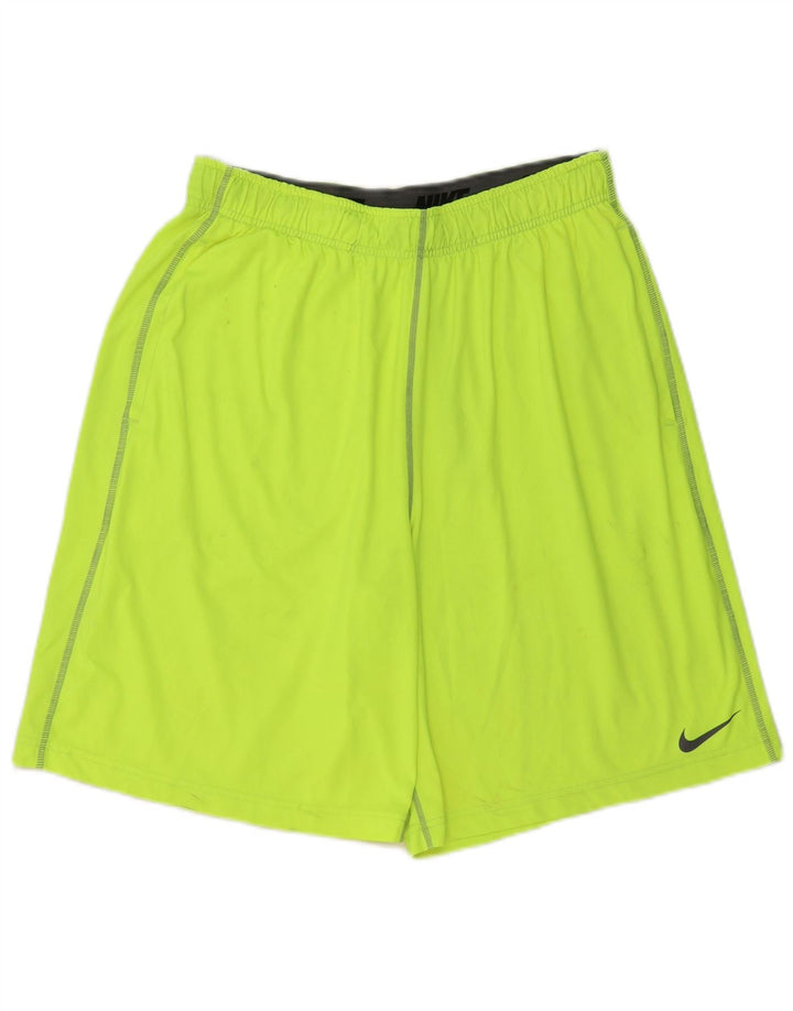 Nike Herre Dri Fit Sportshorts Store Grønne Polyester