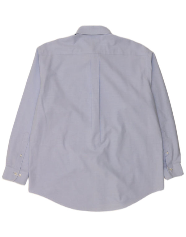 Brooks Brothers Mens Shirt Large Blue Cotton