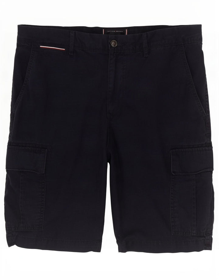 Tommy Hilfiger Herre Cargo Shorts W34 Large Navy Blue