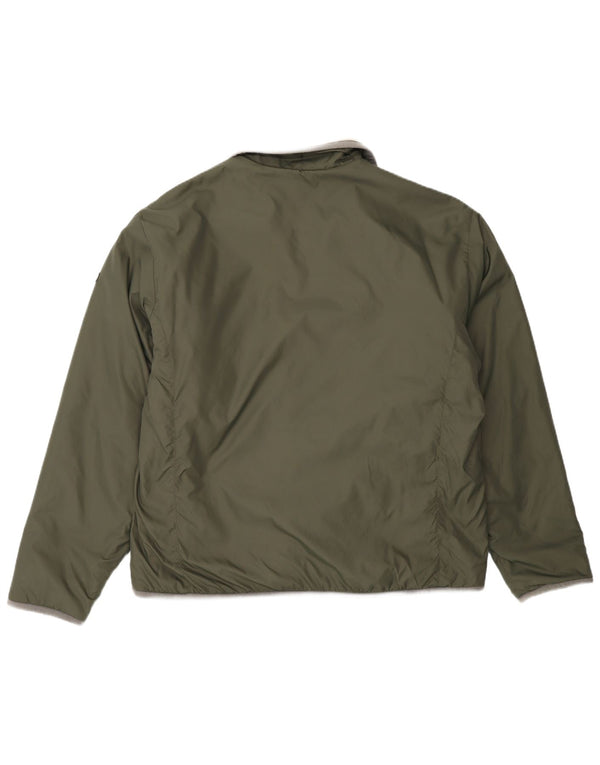 Napapijri Herre Geographic Reversible Jacket UK 40 Large Khaki