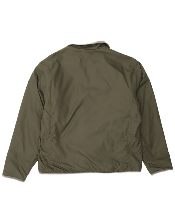 Napapijri Herre Geographic Reversible Jacket UK 40 Large Khaki