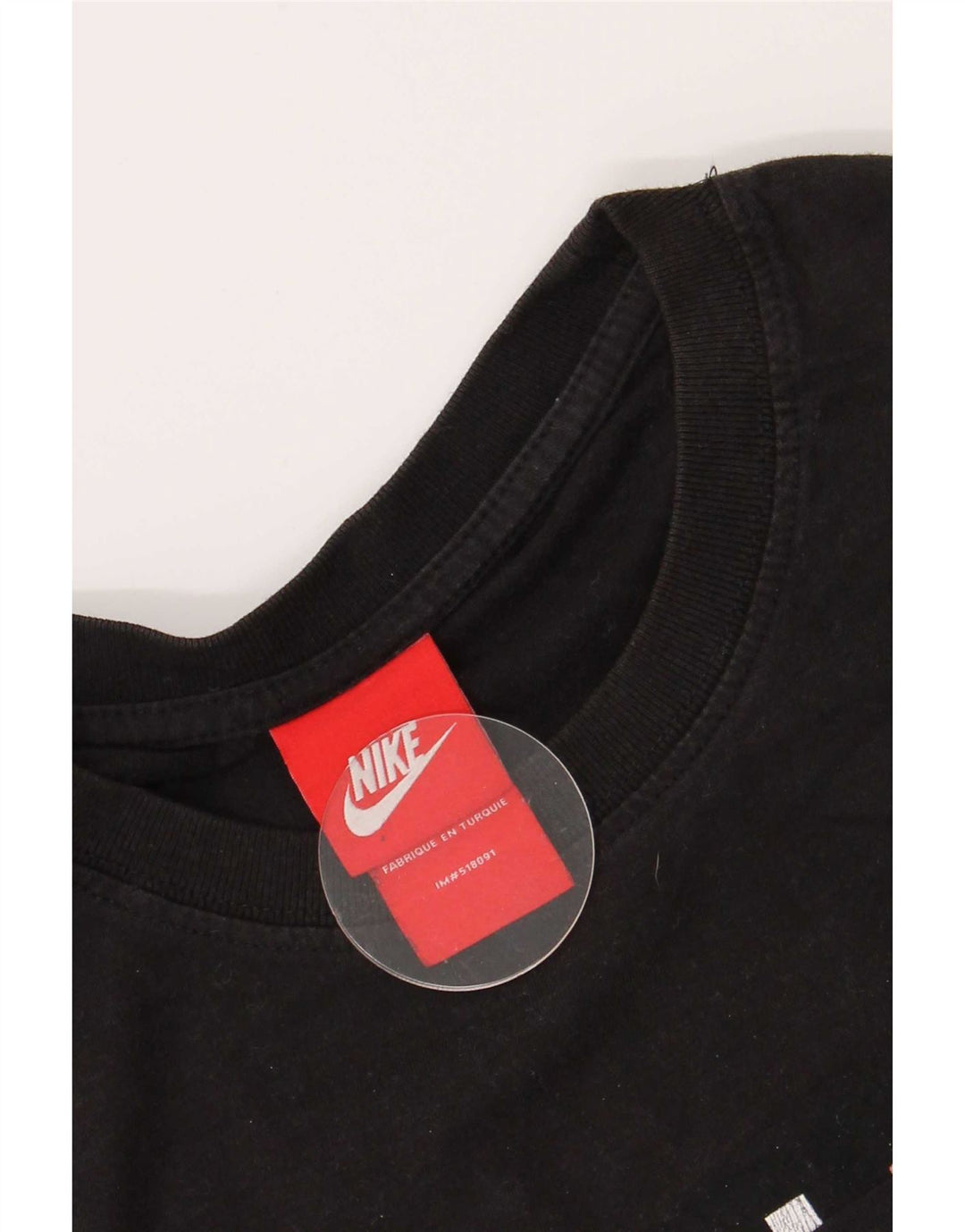 Nike grafisk T-shirt top til mænd, stor sort