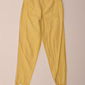 LEE COOPER Womens Stirrup Slim Casual Trousers EU 38 Medium W26 L30 Yellow Vintage Lee Cooper and Second-Hand Lee Cooper from Messina Hembry 