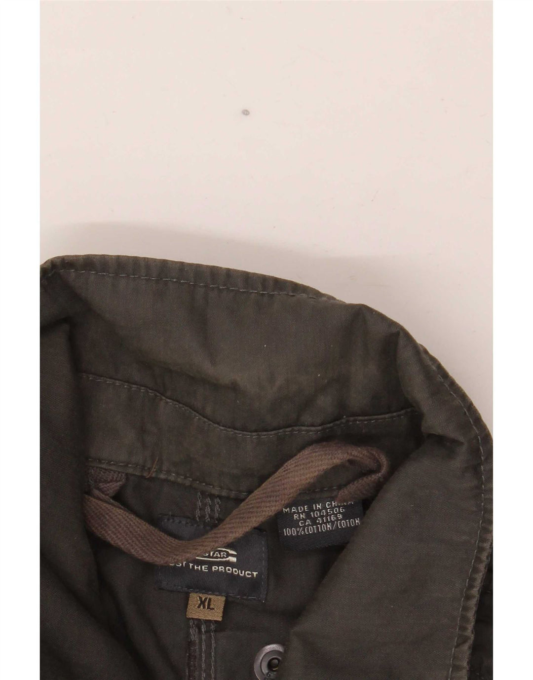 G-Star Herre Utility Jacket UK 42 XL Khaki Cotton