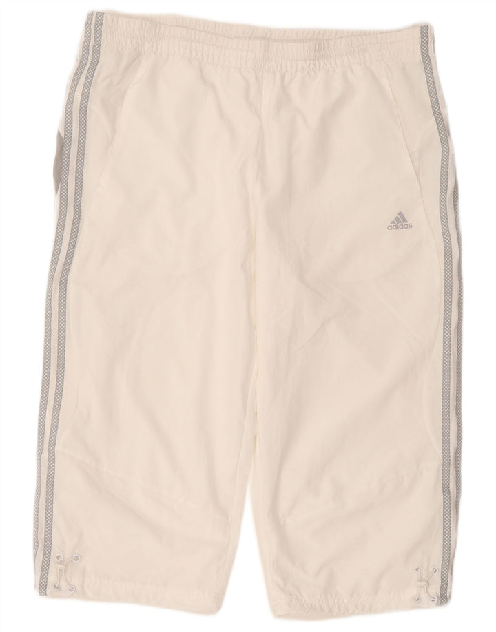 Adidas Herre Climalite Sportshorts Store hvide polyester