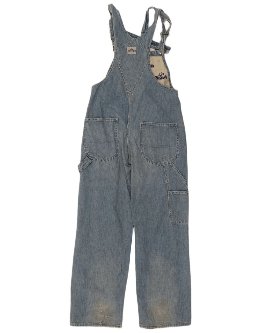Lee Herre Dungarees Jeans Small W32 L30 Blue Cotton