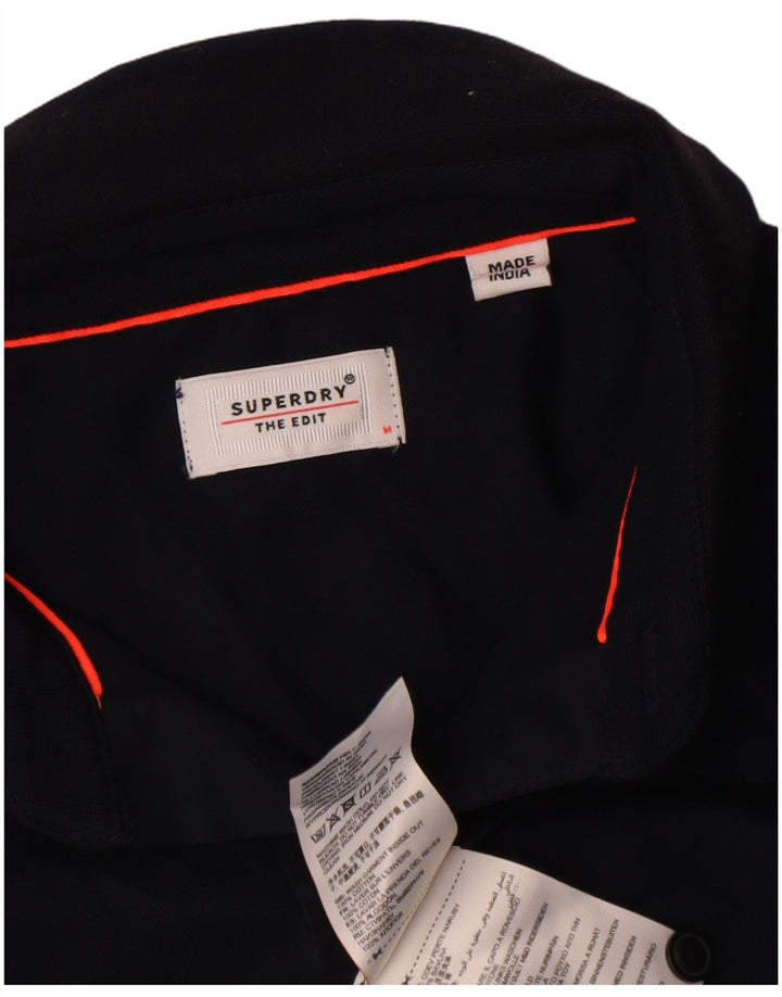 Superdry herre poloshirt Medium marineblå bomuld