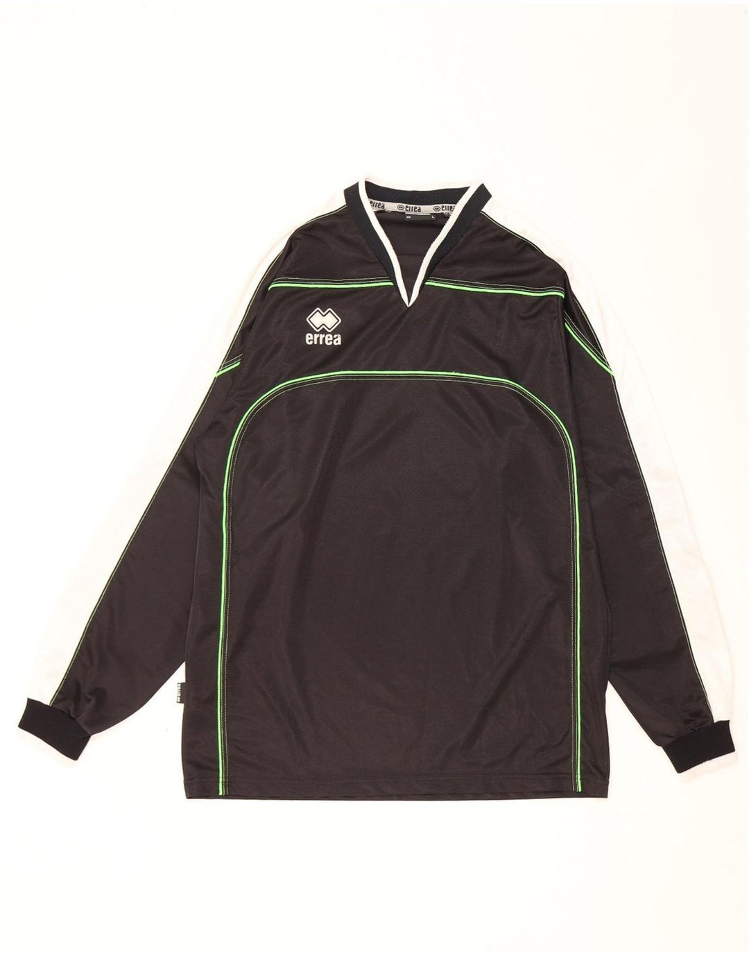 Errea Herre Top Langærmet Stor Sort Colourblock Polyester