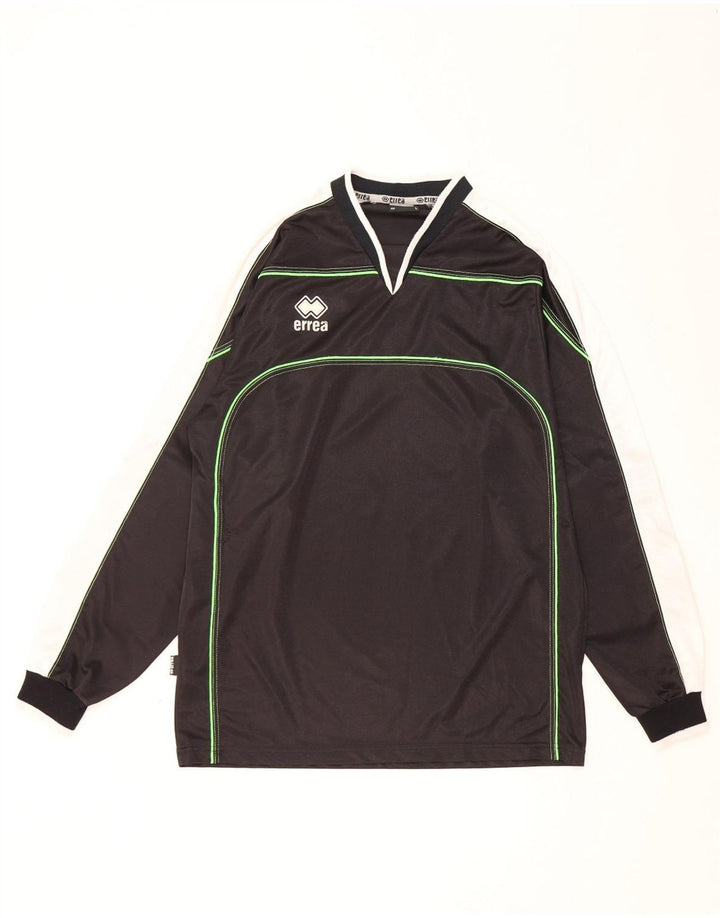 Errea Herre Top Langærmet Stor Sort Colourblock Polyester
