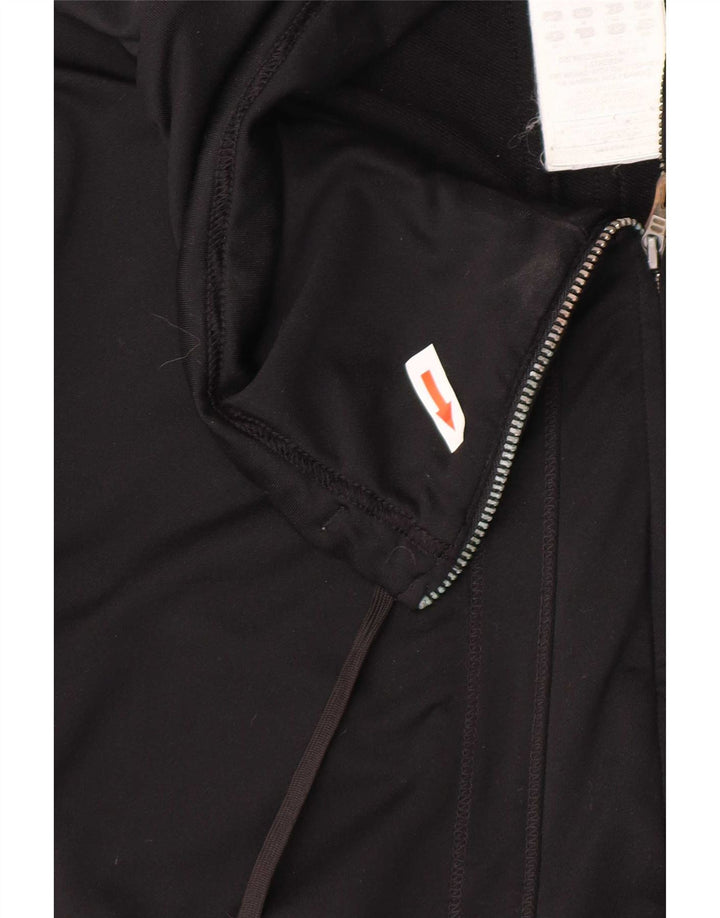 Adidas Dame Clima 365 Træningsdragt Topjakke UK 14 Medium Sort Polyester