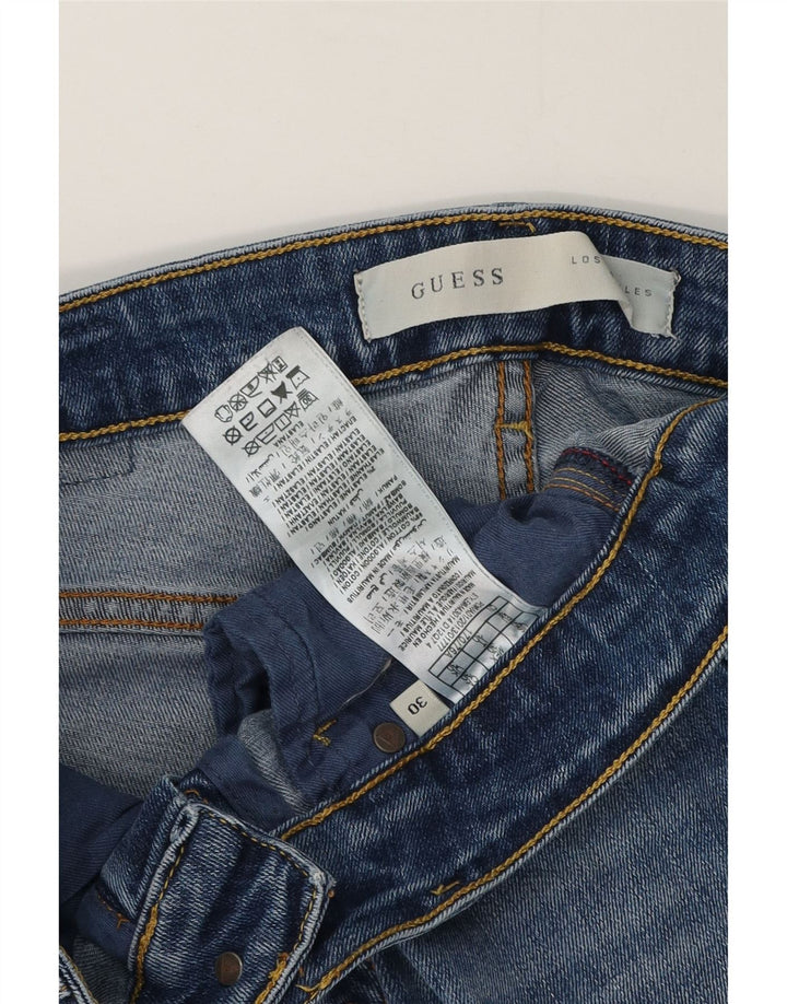 Guess Slim Jeans til mænd W30 L34 blå bomuld
