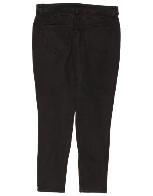 Marks & Spencer Dame Skinny Jeans UK 14 Large W34 L27 Sort Bomuld