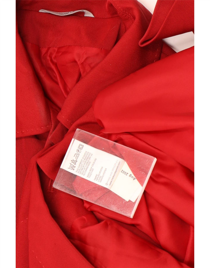 Marks & Spencer Overfrakke til kvinder UK 8 Lille rød polyester
