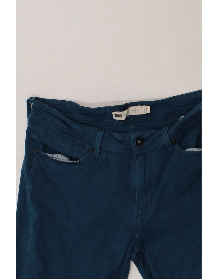 LEVI'S Womens Legging Casual Trousers W31 L28 Blue Cotton Vintage Levi's and Second-Hand Levi's from Messina Hembry 