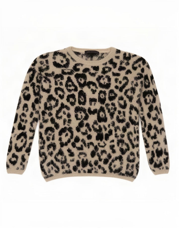 Marks & Spencer Dame sweater med rund hals DK 8 Small Beige