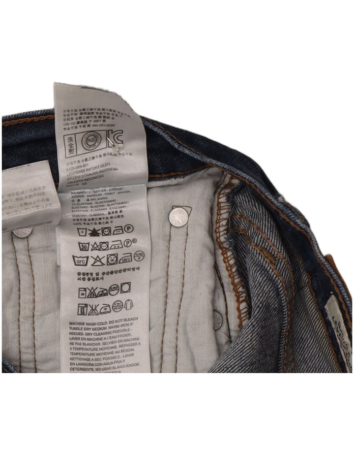 Levi's Herre 511 Tapered Slim Jeans W32 L32 Blå Bomuld