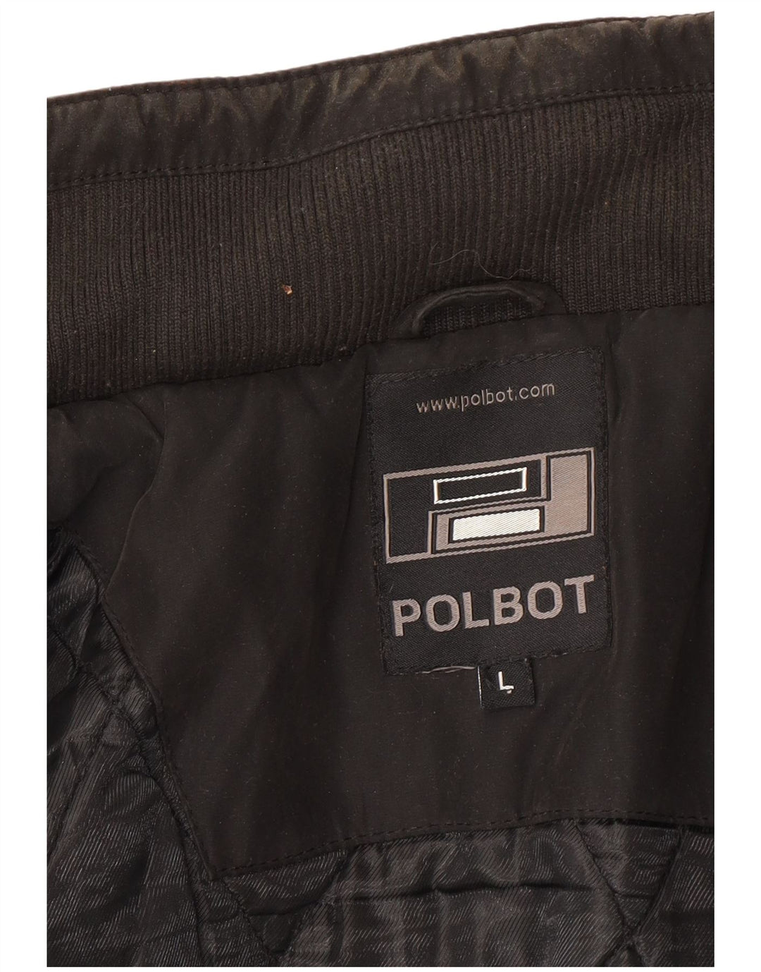 Polbot Herre Bomber Jacket UK 40 Stor Sort Polyester