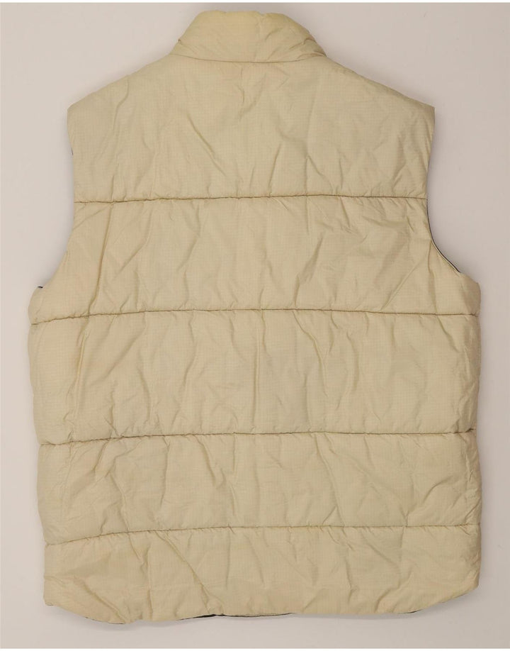 North Sails Herre Vendbar Polstret Gilet UK 42 XL Sort Polyamid