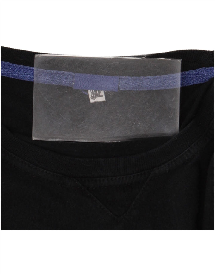 Asics Herre T-Shirt Top 3XL Sort Bomuld