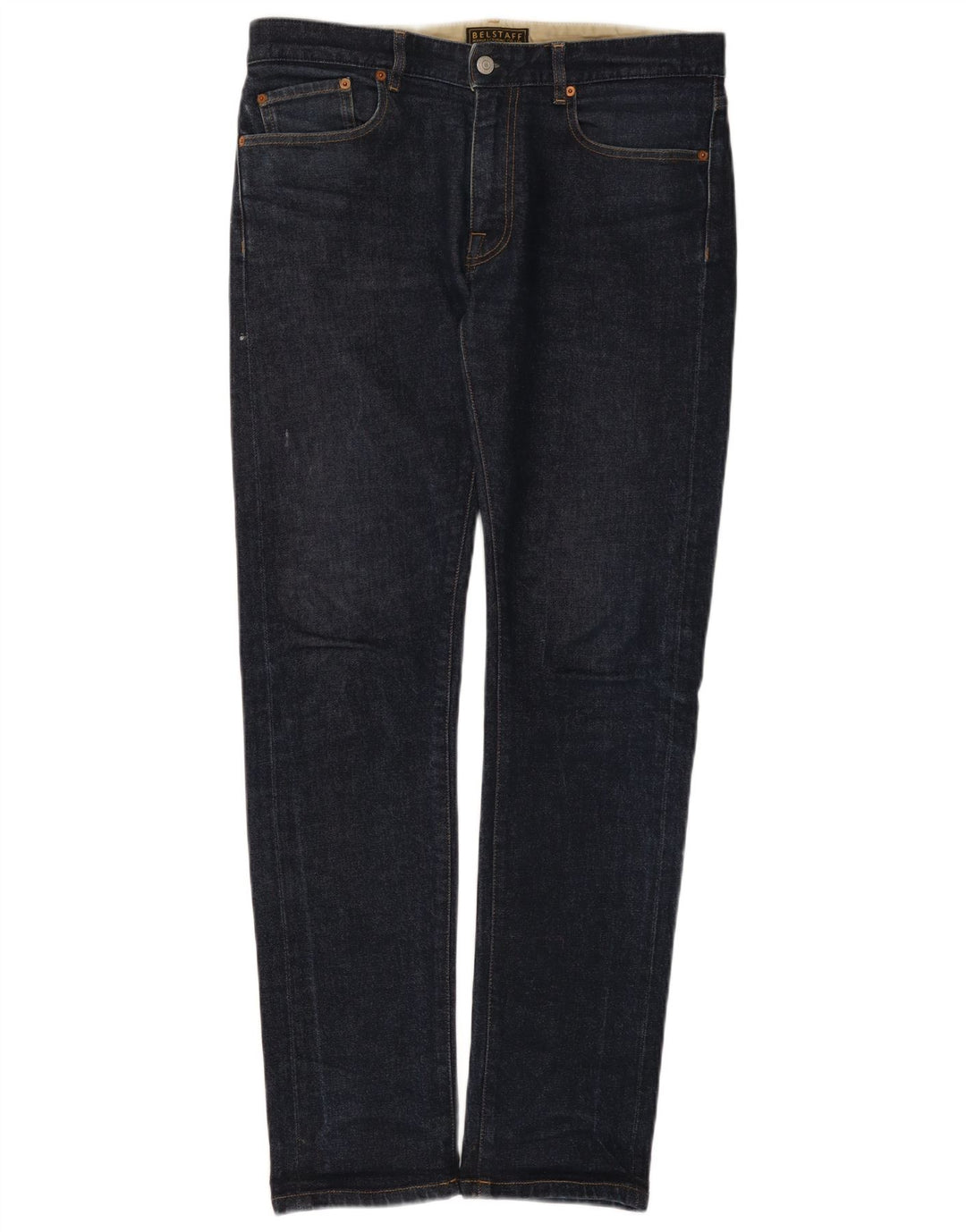 Belstaff Slim Jeans til mænd W31 L32 Marineblå bomuld