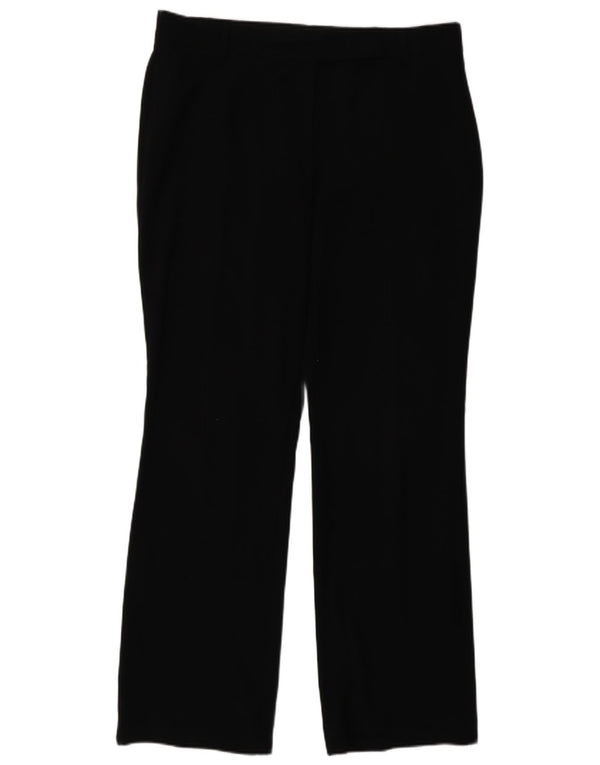 Marks & Spencer Dame Bootcut Casual Bukser UK 14 Large W32 L31 Black